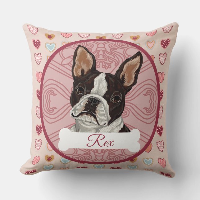 Oreiller personnalisé de la Saint-Valentin pour Te (Recto)
