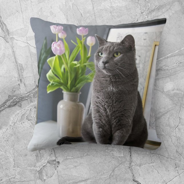 Oreiller photo pour animaux de compagnie recto ver (Créateur téléchargé)