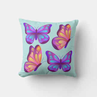 Oreiller Pop Papillon Vivid