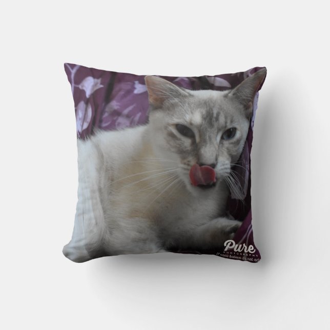 Oreiller pour enfants en forme de chaton (Recto)