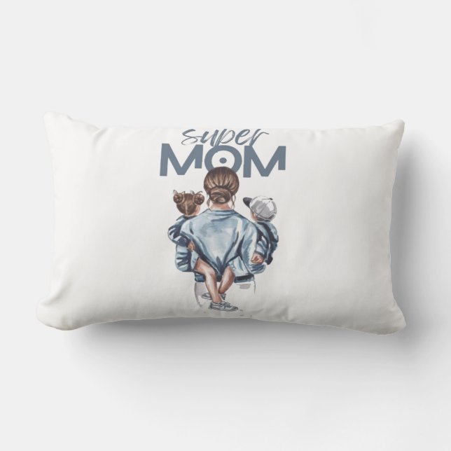 Oreiller pour super maman (Recto)