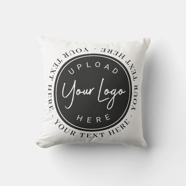 Oreiller publicitaire personnalisé avec logo (Recto)