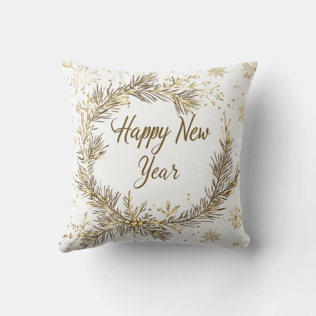 Oreiller réversible pour Noël et Nouvel An (Verso)