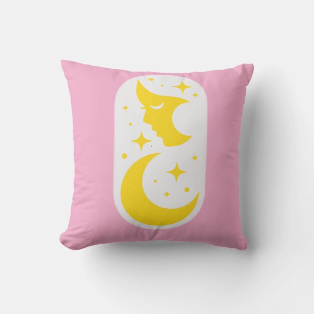 Oreiller Rêveur Nuit de Lune (Recto)
