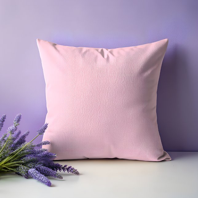 Oreiller rose poussiéreux (Dusty Pink Throw Pillow)