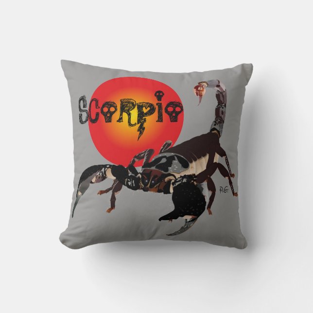 Oreiller scorpion (Recto)