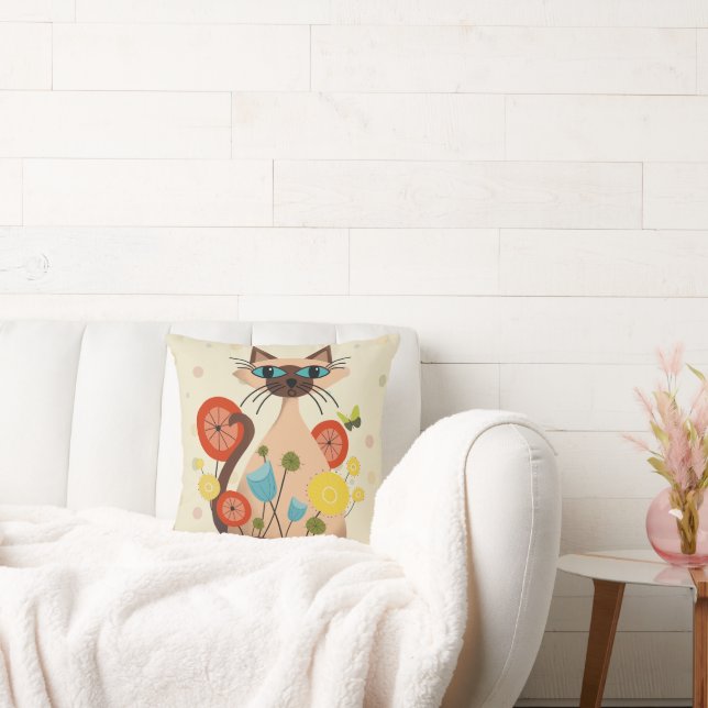 Oreiller super Retro (Moderne Du Milieu Du Siècle) (Canapé)