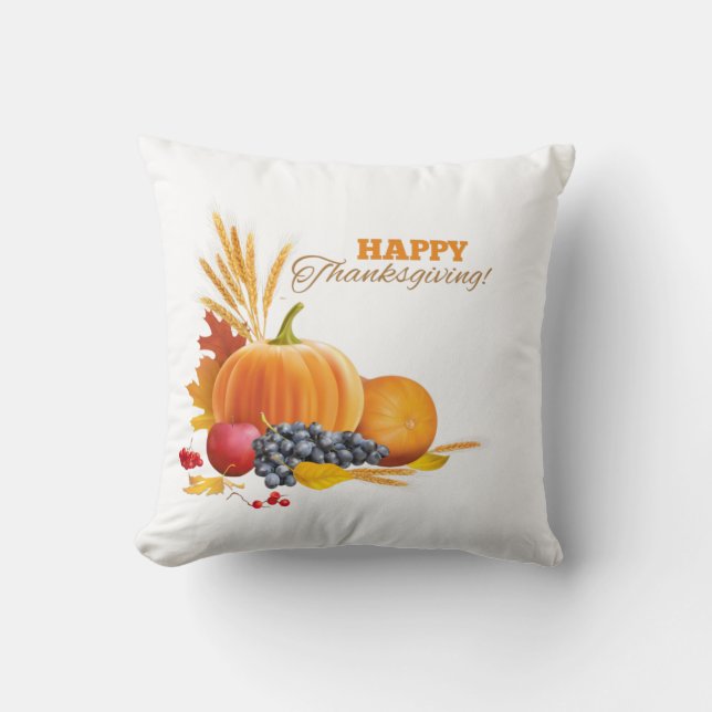 Oreiller Thanksgiving (Recto)