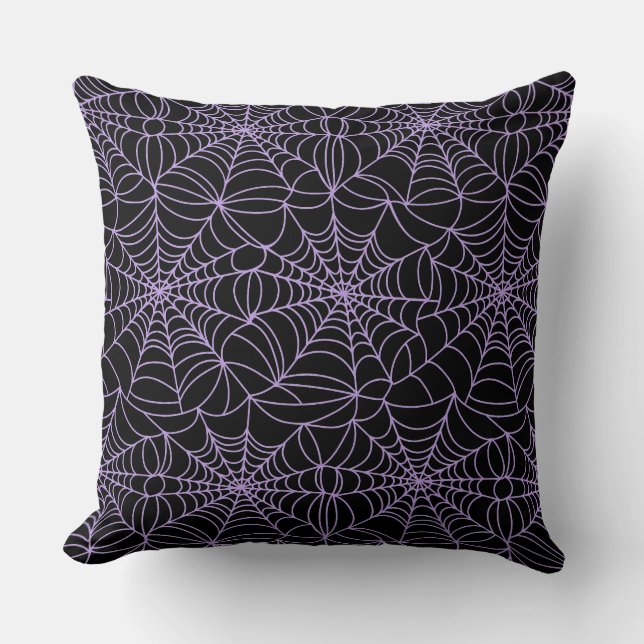 Oreiller Toile d'araignée Halloween (Recto)