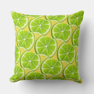 Oreiller Tranches de Citron Vert