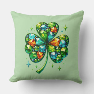 Oreiller trèfle de la Saint-Patrick