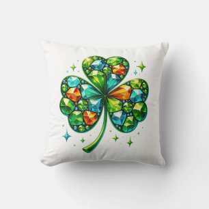 Oreiller trèfle de la Saint-Patrick
