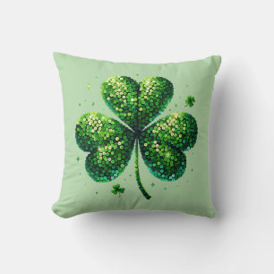 Oreiller trèfle de la Saint-Patrick