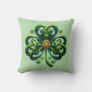 Oreiller trèfle de la Saint-Patrick