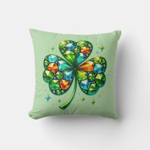 Oreiller trèfle de la Saint-Patrick