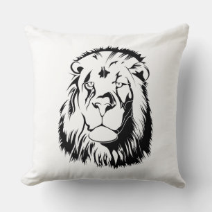 Oreiller Tribal Lion 002