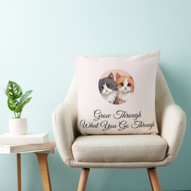 Oreiller uni simple et chic (Chaise)