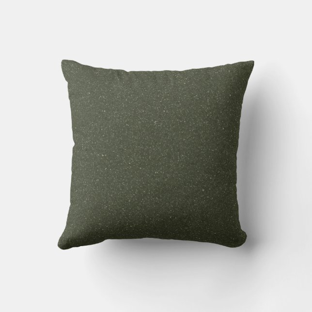 Oreiller vert mousse texturé (Verso)