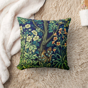 Oreiller vintage faisan