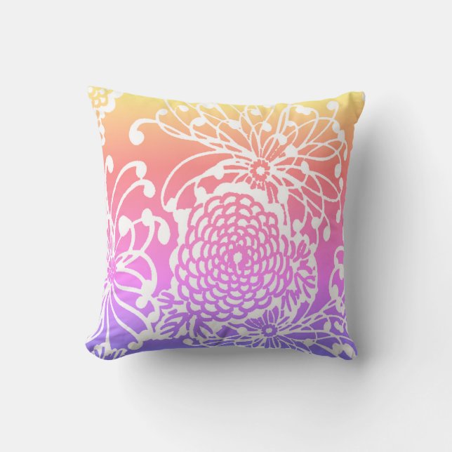 Oreiller vintage Floral (Recto)