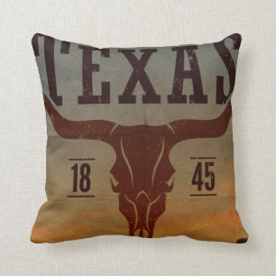 Oreiller vintage Texas Cowboy