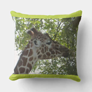 Oreiller Visage Giraffe Cute