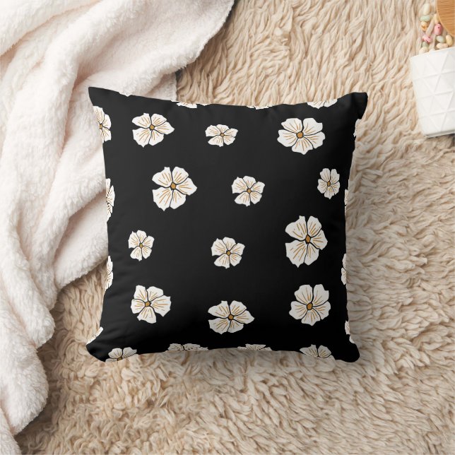 Oreillers à fleurs florales - Élégant Accentuation (Couverture)