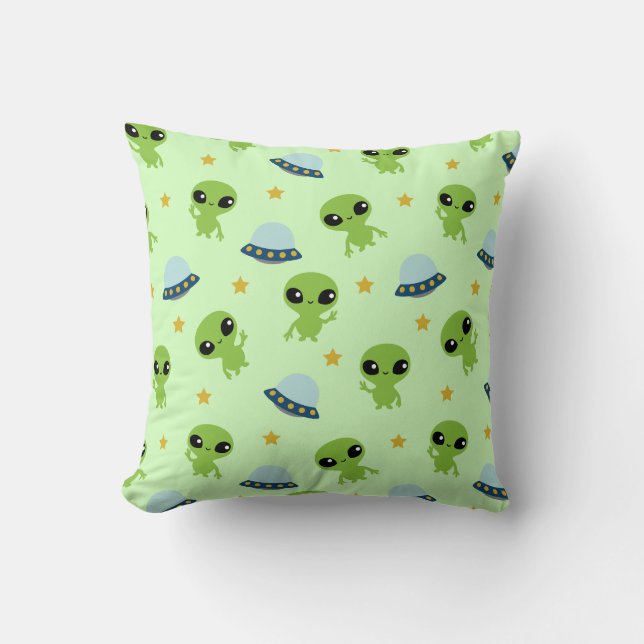 Oreillers à lancer Aliens (Recto)