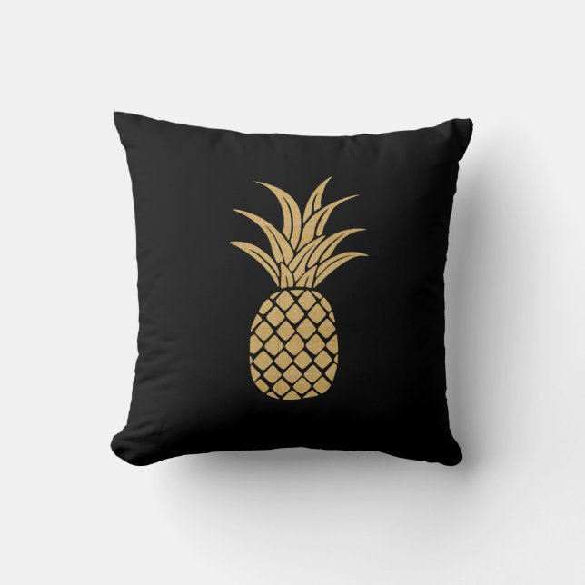 Oreillers à lancer d'ananas royal (Recto)