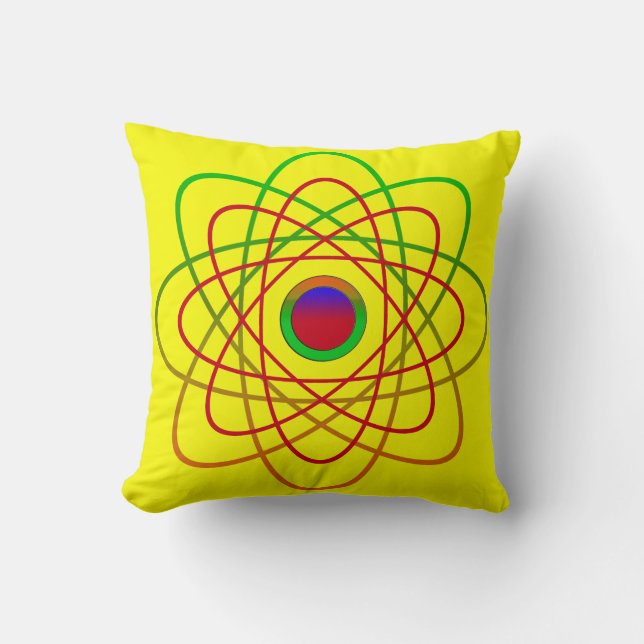 Oreillers à lancer d'atomes (Recto)