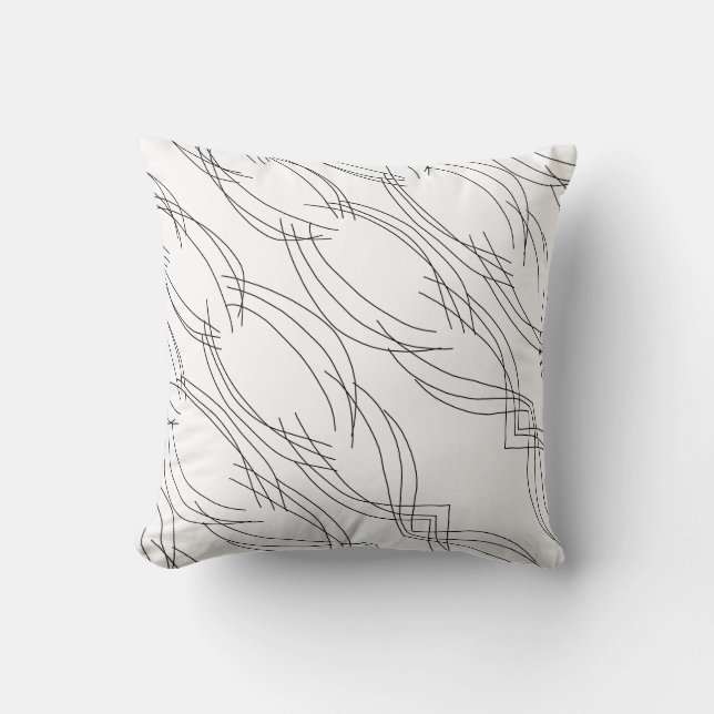 Oreillers à lancer de coussin d'art Abstrait (Recto)