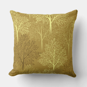 Oreillers à lancer de forêt dorée