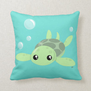 Oreillers à lancer de la tortue de mer