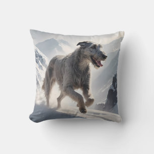 Oreillers à lancer de race élégante de Wolfhound