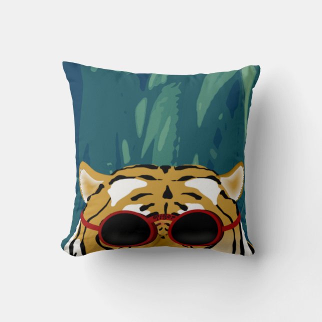 Oreillers à lancer de tigre (Recto)