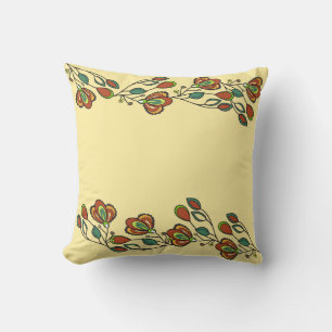 Oreillers à lancer décoratifs floraux - Boho Botan