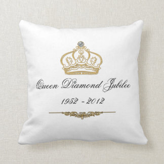 Oreillers à lancer du jubilé de Queens Diamond