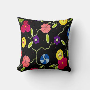 Oreillers à lancer floral moderne