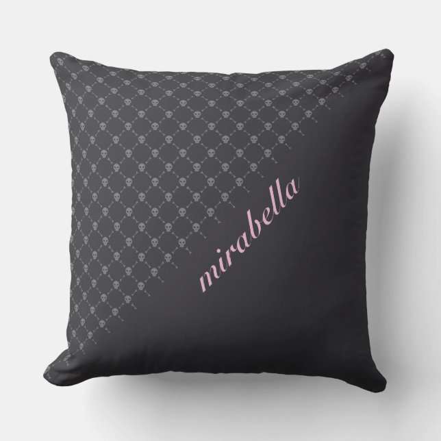 Oreillers à lancer monogramme Motif (Recto)