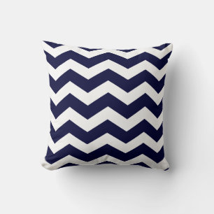 Oreillers à lancer Motif bleu de la Marine