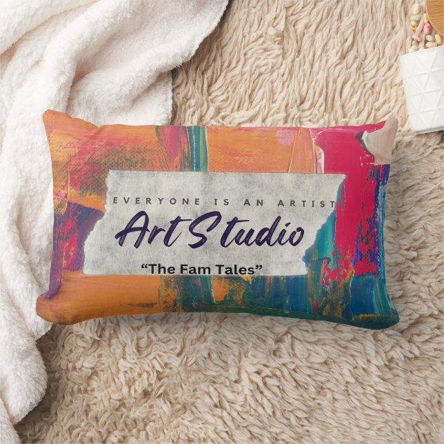 Oreillers à lancer personnalisés Coussin Lumbar (Couverture)