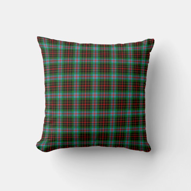 Oreillers à lancer Plaid Brodie Tartan Coussin (Recto)