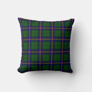 Oreillers à lancer Plaid Carmichael Tartan moderne