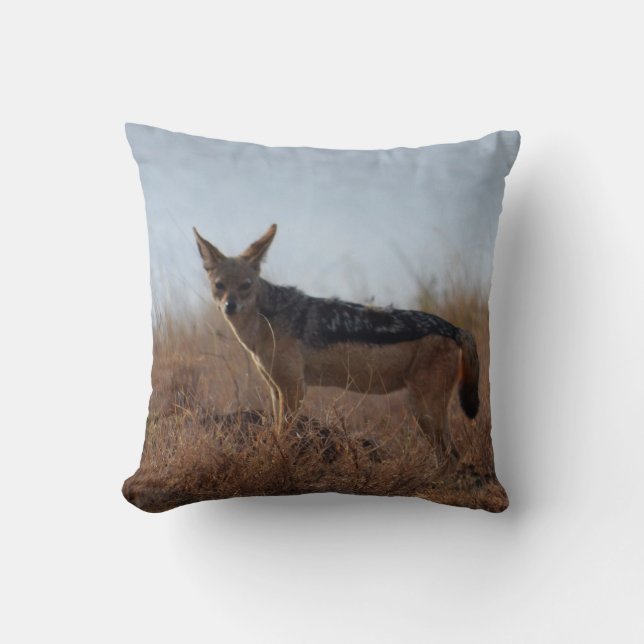 Oreillers à lancer Wild Jackal (Recto)