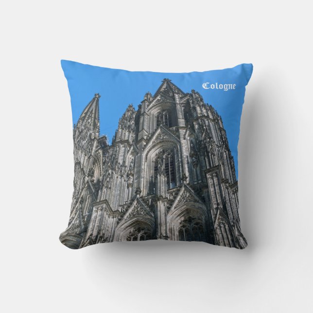 Oreillers American MoJo Cathédrale de Cologne (Recto)