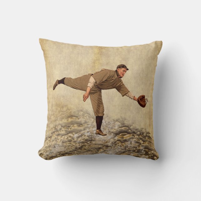 Oreillers de baseball de rappel cool pour garçons (Recto)