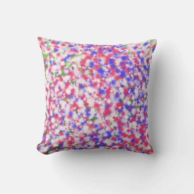 Oreillers de Fleurs Fuzzy (Recto)