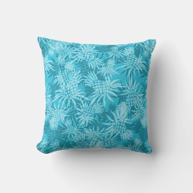 Oreillers décoratifs Camouflage Ananas Hawaïen (Recto)