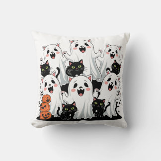 Oreillers doux pour l'Halloween et oreiller noir p