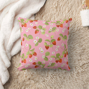 Oreillers Jardin Frais Fraises
